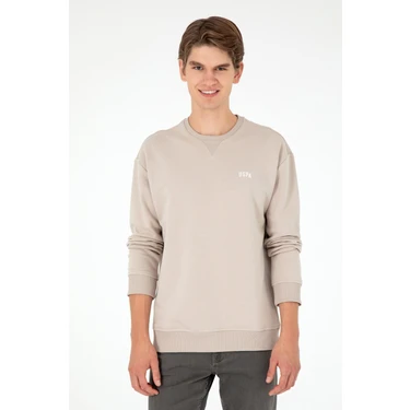 U.S. Polo Assn. Erkek Taş Sweatshirt