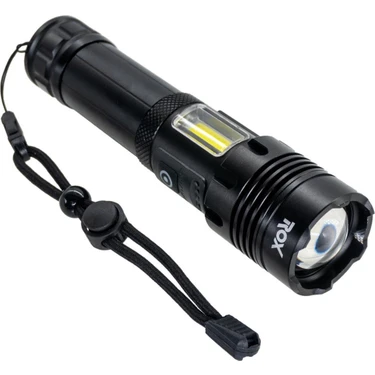 Rox 0213 Şarjlı Yan Ledli El Feneri 1000 Lümen Fiyatı