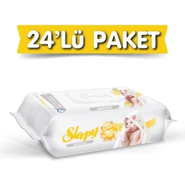 Sleepy Sensitive Islak Havlu 24X90 Lı 24 Paket 2160