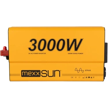 Mexxsun 12V 3000W Tam Sinus