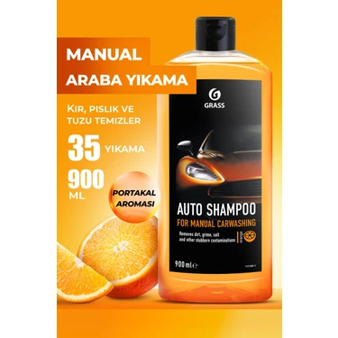 Grass Gras Auto Shampoo Portakal Köpüklü Manuel Araç Yıkama Şampuanı