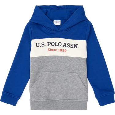 U.s. Polo Assn. Erkek Çocuk Saks Sweatshirt