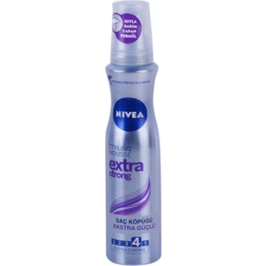 Nivea Nıvea Saç Bakımı İçin Extra Strong Köpük  Ekstra Güçlü Formül ile Etkili