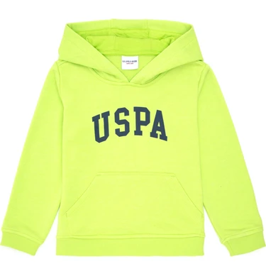 U.s. Polo Assn. Erkek Çocuk Elma Yeşili Sweatshirt