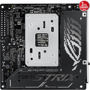 Asus Rog Strıx X870-I Gamıng Wıfı Amd X870 Am5 Ddr5 8400 Fiyatı