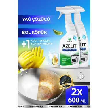 Grass Azelit Yağ Çözücü Sprey 600 ml 2