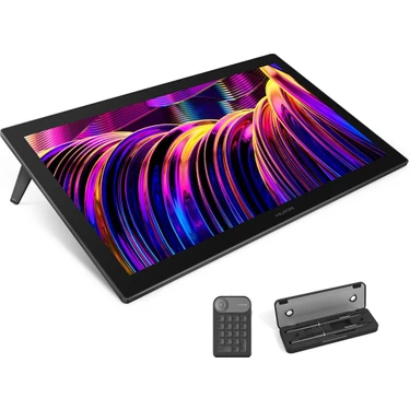 Huion Kamvas Pro 27 4K IPS Panel 27" LCD Grafik Tablet 16384 Kademe Basınç Hassasiyetli, Pentech