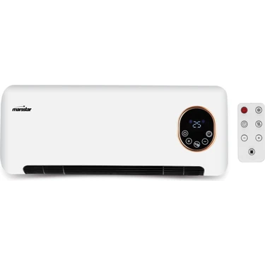 Marsstar  MS-210 2000 W Uzaktan Kumandalı Duvar Tipi Fanlı