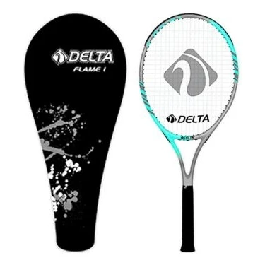 Delta Yetişkin Tenis Raketi Flame L1 27 inç 275 gr Hafif ve Taşınabilir