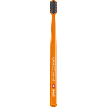 Curaprox 5460 Ultra Soft Diş Fırçası Turuncu Yumuşak Kıllar ile 5460 Parça Hassas