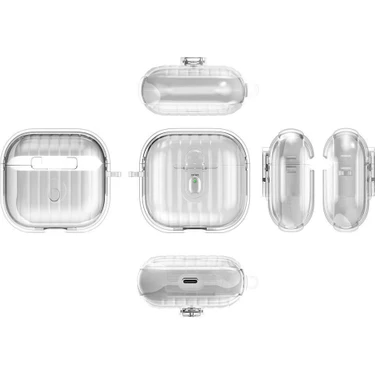 Apple AirPods 4 ANC＋EarPods＋airPodsケース AktarMobile Airpods 4. Nesil Uyumlu Kılıf Kilitli Tuşlu Fiyatı