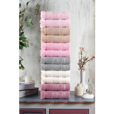 Zeynep Tekstil Shiny 12'Li 50x90 Cm El&Yüz Havlu Seti Fiyatı