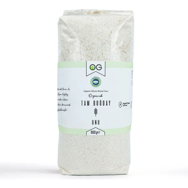 OG natural Organik Tam Buğday Unu 800