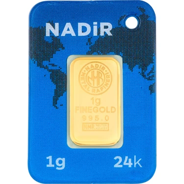 Nadir Gold 24 Ayar Külçe Gram Altın 1