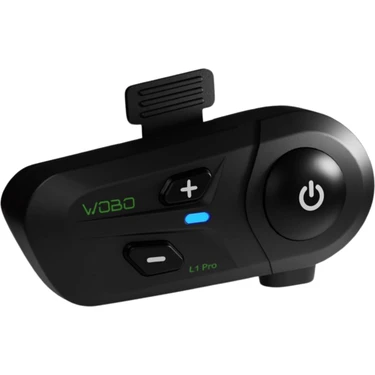 Wobo L1 Pro Motosiklet Kask Bluetooth 5.3 Kulaklık Mikrofon Seti Intercom -