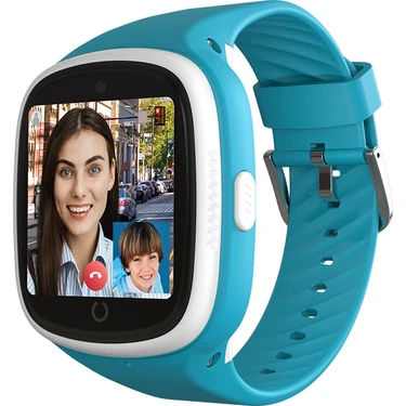 Bilicra Connect Aegen Blue Akıllı Çocuk Saati 1.4 inç Ekran Konum Takip ve Görüntülü