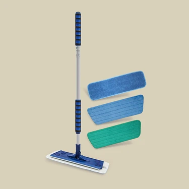 Silva Mikrofiber Mop Teleskopik 3'lü