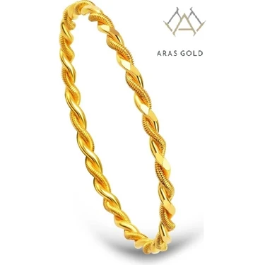 Aras Gold 10 gr (Gram) 22 Ayar Yatırımlık 2'li Adana Burma