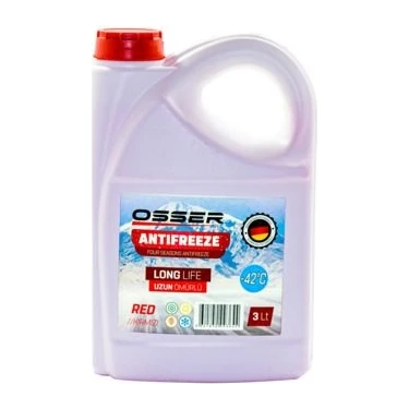 OSSER Antifriz 3 LT Kırmızı -42