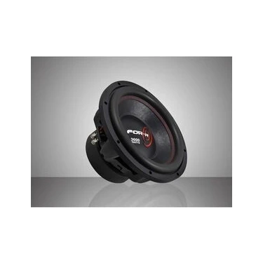 For-x X-12PRO 30 cm 1200 RMS Subwoofer Oto Hoparlör 3600W Güç Kırmızı