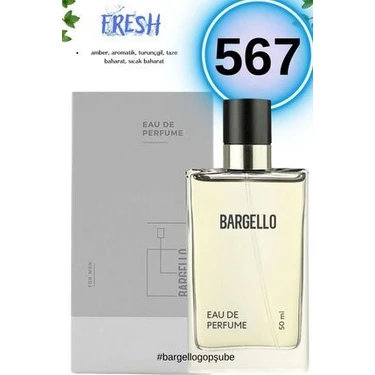 Bargello 567 Erkek 50 ml Parfüm Edp