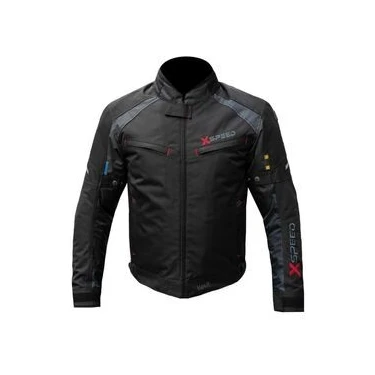 Xspeed 4 Mevsimlik Korumalı Motosiklet Montu CE Belgeli Omuz Dirsek Koruma 630 D