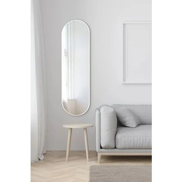 Effe Yapı Dekor 140X50 cm Elips Model Çerçevesiz Ayna Şık Tasarım ve Dayanıklı Malzeme ile Modern