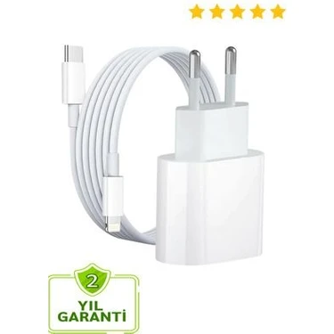 Robeve Apple iPhone Tüm Serilerle Uyumlu Hızlı Şarj Aleti Kablo Adaptör Set Iphone 11 / 12 / 13 /