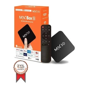 Torima MX10 4K Android Tv Box Medya Oynatıcı Android 7.1 Tv Box Tv Stick Medya Oynatıcı Smart Tv