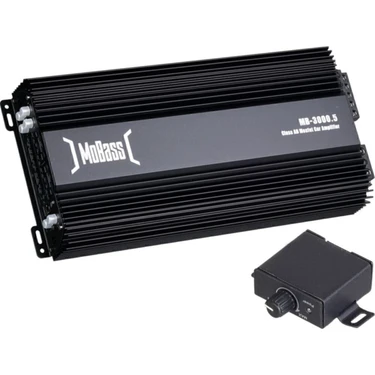 Sağlam Mobas Amfi 5 Kanal 3000Watt 130Wx4Ch 350W Rms Bass Kontrol Oto Amfi