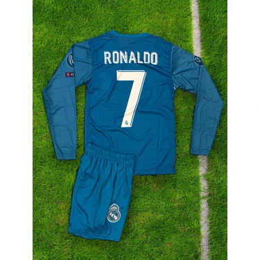 North Stand Nostaljik Real Madrid Uzun Kollu Ronaldo Çocuk