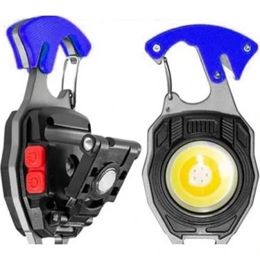 Gold Orion Şarjlı 10W Cob Ledli Şarjlı Çakmaklıklı Anahtarlık Kamp