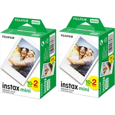 Mg Store Instax Mini 7-8-9-11-12-25-70-90 Için Film 2'li Paket 40