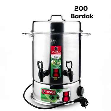 Yonca 200 Bardak Semaver Çay Makinesi  & Elektrikli Çay