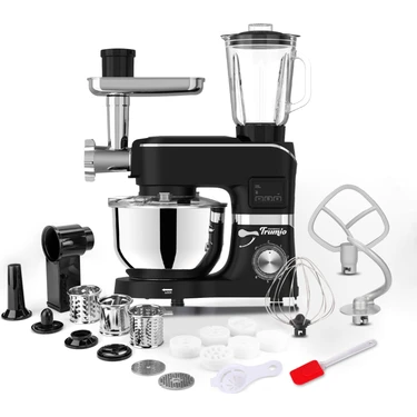 Trumio Çok Işlevli Kıyma Çekme - Hamur Mayalama - Blender Makinesi
2000W Güçlü Motor, 6 Hız