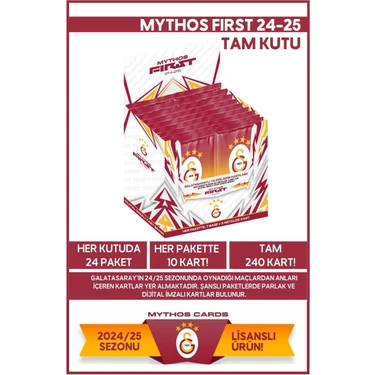 Mythos Cards Galatasaray 2024-25 Mythos First - Tam