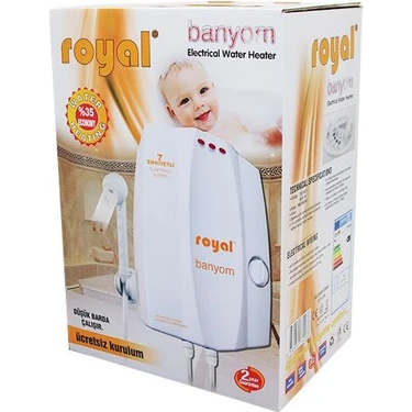 Byars-Banyom Elektrikli Şofben 7500-9000W