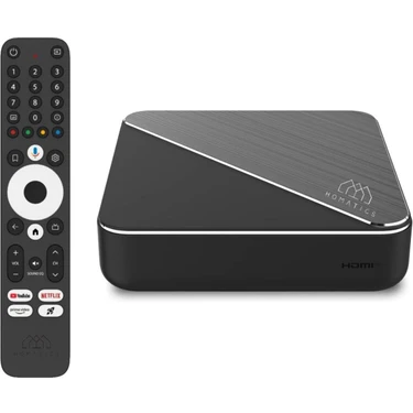 Homatics Box R 4K Plus Black Orjinal Lisanslı Android Tv