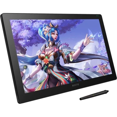 Bosto Bt-X7 21.5" 1920X1080 Full Hd IPS Panel LCD Grafik Tablet - 53.20CM x 32.30CM, 8 Adet Kısayol