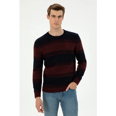 U.S. Polo Assn. Erkek Bordo Kazak