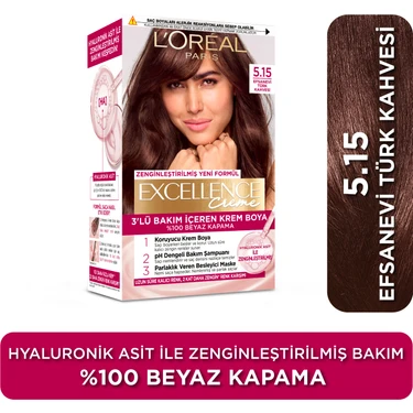 L'Oréal Paris Excellence Creme Saç Boyası - 5.15  Efsanevi Türk