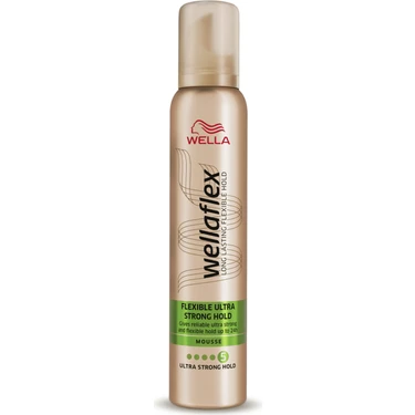 Wella Wellaflex Flexible Ultra Strong Hold Saç Köpüğü - 200