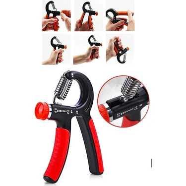 Ayarlanabilir Dirençli El Yayı 5-60 kg El Güçlendirici Yay Hand Grip Trainer (5-60