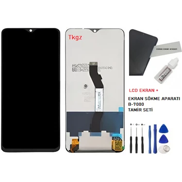 Xiaomi Redmi Note 8 Pro LCD Ekran Dokunmatik Orijinal Kalite + B-7000 + Tamir