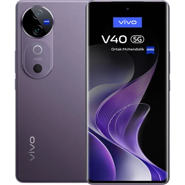 Vivo V40 12GB 256GB Titanyum Moru  (Vivo Türkiye