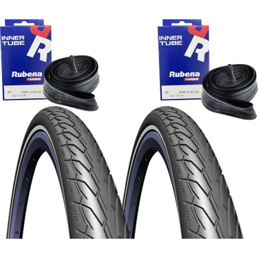 Rubena Mitas Flash 20X1.75 3mm Zırhlı Bisiklet Lastik