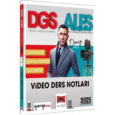 Yargı Yayınevi 2025 DGS ALES Matematik Sayısal Mantık Geometri Video Ders Notları - Deniz