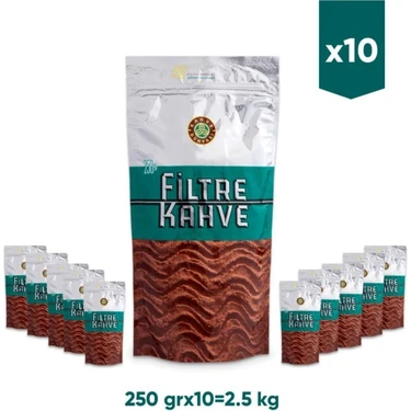 Kahve Dünyası Filtre Kahve 250 gr x 10