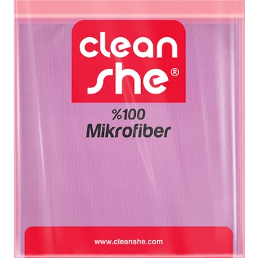 Cleanshe Premium Ekstra Kalın Mikrofiber Cam Bezi 3'lü Set 40X40 320 Gsm | 1,5 Kata Kadar Daha İyi