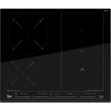 Teka - Izs 66700 Msp - Ankastre Cam Seramik Indüksiyonlu Ocak - 7400 W - Siyah - 60 cm -